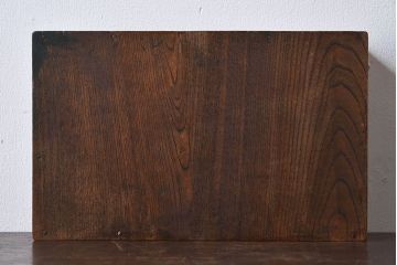 アンティーク雑貨　和製アンティーク　シャッター扉付きペン入れ(小物入れ、道具箱)