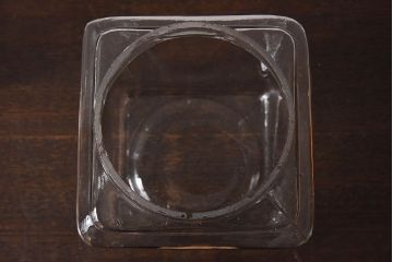 アンティーク雑貨　古い駄菓子屋のガラス瓶(ビン)2個セット(1)