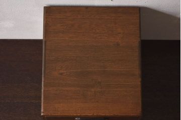 アンティーク家具　和製アンティーク　総桐材　古い木の小引き出し(小物入れ、裁縫箱)