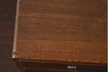 アンティーク家具　和製アンティーク　総桐材　古い木の小引き出し(小物入れ、裁縫箱)