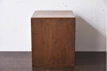 アンティーク家具　和製アンティーク　総桐材　古い木の小引き出し(小物入れ、裁縫箱)
