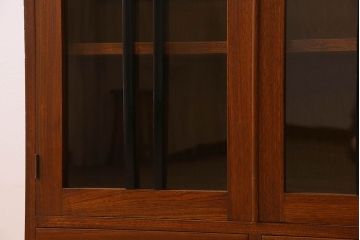 レトロ家具　昭和レトロ　シンプルなデザインの本箱(ブックケース、収納箱)