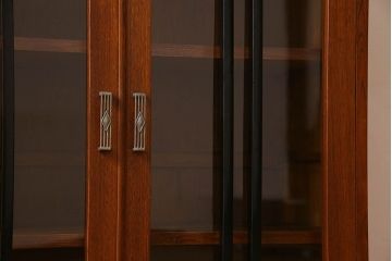 レトロ家具　昭和レトロ　シンプルなデザインの本箱(ブックケース、収納箱)