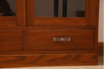 レトロ家具　昭和レトロ　シンプルなデザインの本箱(ブックケース、収納箱)