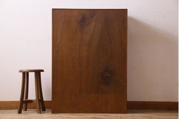 レトロ家具　昭和レトロ　シンプルなデザインの本箱(ブックケース、収納箱)