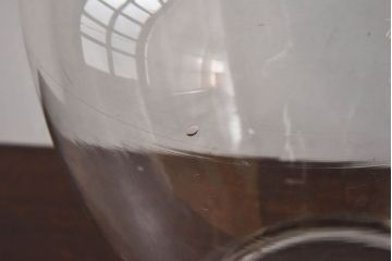 アンティーク雑貨　昭和レトロ　愛らしいデザインの地球瓶(ガラス瓶)(2)