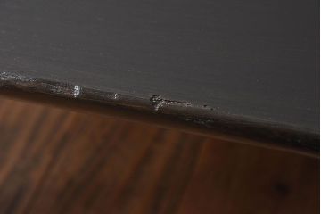 レトロ家具　昭和レトロ　シックな色合いが素敵な角ちゃぶ台(ローテーブル、座卓)