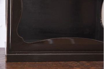 アンティーク雑貨　古民具・骨董　外箱付き　富士の蒔絵が描かれた漆重箱(野弁当箱)