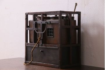 アンティーク雑貨　古民具・骨董　使い込まれた質感が味わい深い燗銅壺(かんどうこ)