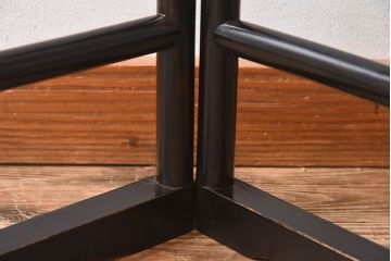 アンティーク雑貨　古民具・骨董　古い木の質感が味わい深い衣桁(ハンガーラック)