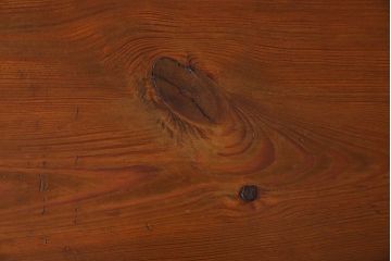 レトロ家具　昭和レトロ　古い松材の質感が味わい深い鉄脚ベンチ(長椅子、アイアンベンチ)