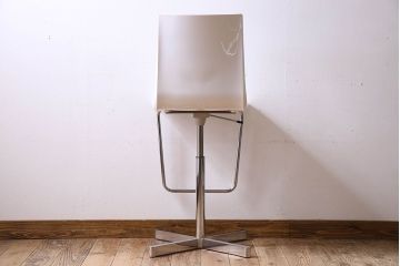 中古　ブランド家具　ixc.(イクスシー)製　WOK 535(ウォック 535)　カウンターチェア(バーチェア、椅子)(定価約9万円)