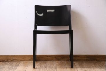 中古　ブランド家具　Kartell(カルテル)製　Lizz(リッツ)　モダンなデザインのチェア(椅子、ダイニングチェア)(定価約3万3千円)(2)