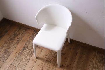 中古　Cassina(カッシーナ)製　HOLA(オラ)　アームチェア(イス、椅子)(定価約23万円)(2)