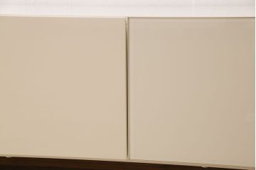 中古　ブランド家具　ixc.(イクスシー)製　BREATH　グロッシーホワイト　シアターボード(テレビ台)(定価約75万円)