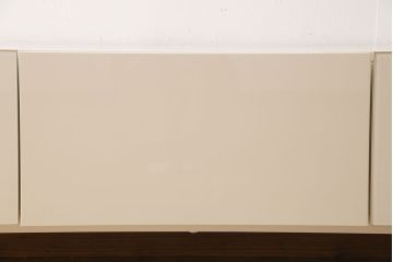 中古　ブランド家具　ixc.(イクスシー)製　BREATH　グロッシーホワイト　シアターボード(テレビ台)(定価約75万円)