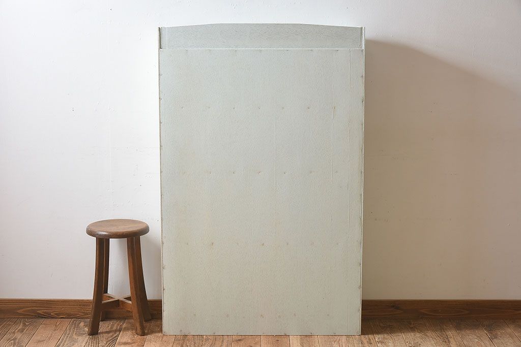 ペイント家具　さわやかなカラーが素敵な本棚(飾り棚、収納棚、ディスプレイラック、ブックケース)