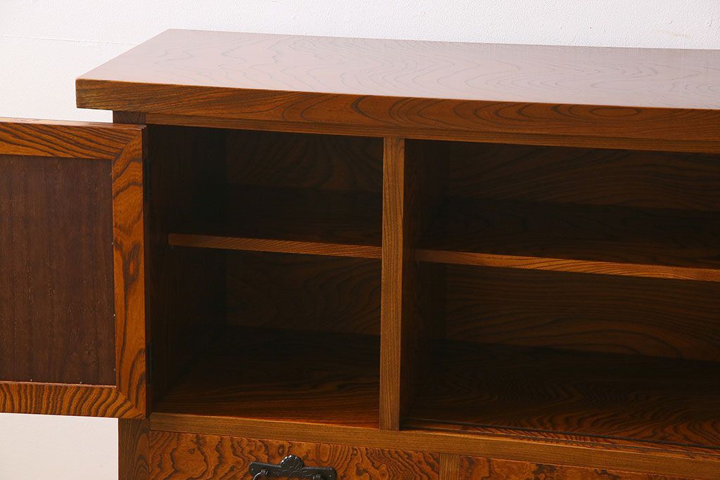 中古　伝統民芸家具　岩谷堂　和箪笥サイドボード(横型衣装箪笥)