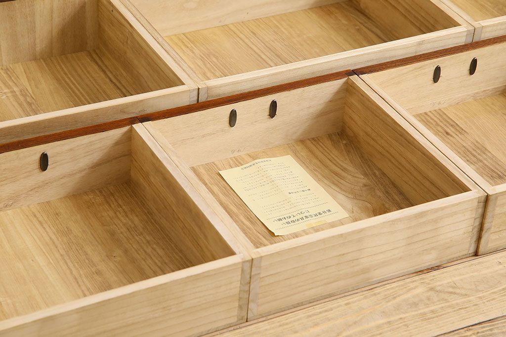 中古　伝統民芸家具　岩谷堂　和箪笥サイドボード(横型衣装箪笥)