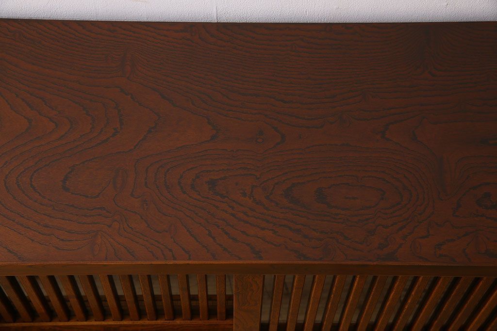 中古　伝統民芸家具　岩谷堂　和箪笥サイドボード(横型衣装箪笥)