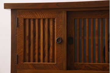 中古　伝統民芸家具　岩谷堂　和箪笥サイドボード(横型衣装箪笥)