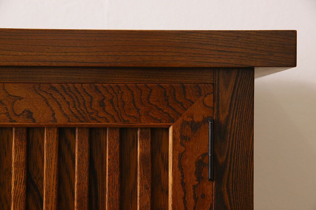 中古　伝統民芸家具　岩谷堂　和箪笥サイドボード(横型衣装箪笥)