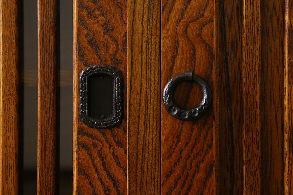 中古　伝統民芸家具　岩谷堂　和箪笥サイドボード(横型衣装箪笥)