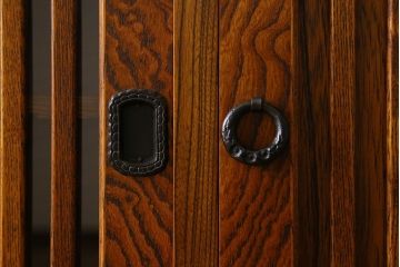 中古　伝統民芸家具　岩谷堂　和箪笥サイドボード(横型衣装箪笥)