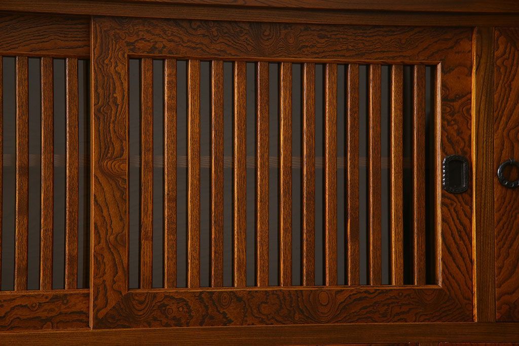 中古　伝統民芸家具　岩谷堂　和箪笥サイドボード(横型衣装箪笥)