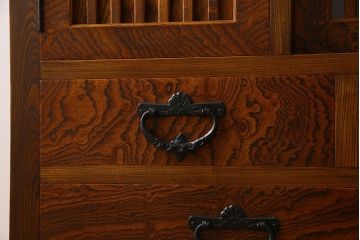 中古　伝統民芸家具　岩谷堂　和箪笥サイドボード(横型衣装箪笥)