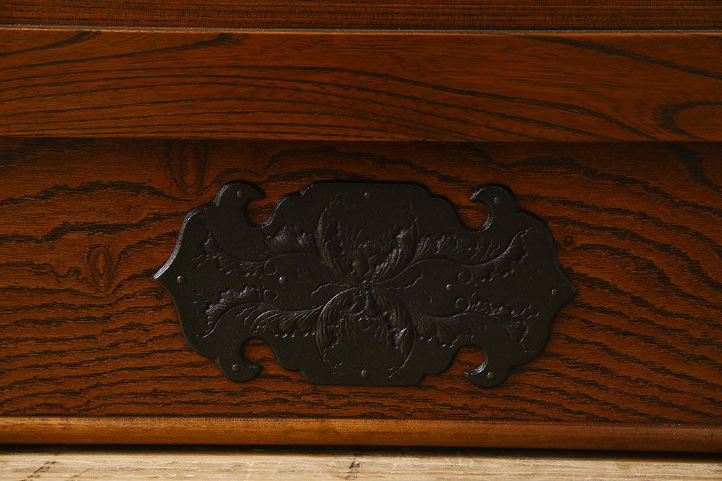 中古　伝統民芸家具　岩谷堂　和箪笥サイドボード(横型衣装箪笥)