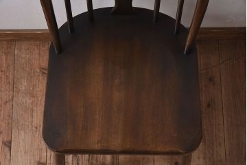 ヴィンテージ家具　イギリスビンテージ　ERCOL社(アーコール)シスルバックチェア(椅子、ダイニングチェア)