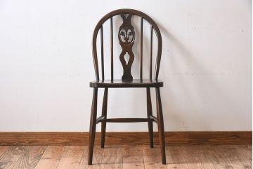 ヴィンテージ家具　イギリスビンテージ　ERCOL社(アーコール)シスルバックチェア(椅子、ダイニングチェア)(2)