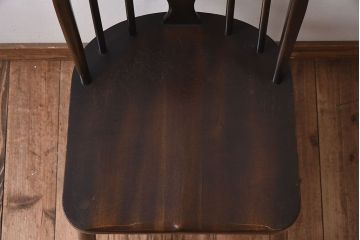 ヴィンテージ家具　イギリスビンテージ　ERCOL社(アーコール)シスルバックチェア(椅子、ダイニングチェア)(2)