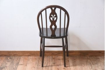 ヴィンテージ家具　イギリスビンテージ　ERCOL社(アーコール)シスルバックチェア(椅子、ダイニングチェア)(2)