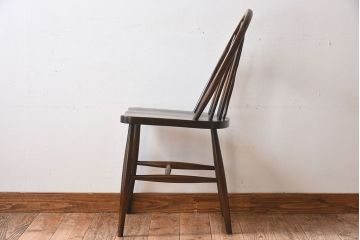 ヴィンテージ家具　イギリスビンテージ　ERCOL社(アーコール)シスルバックチェア(椅子、ダイニングチェア)