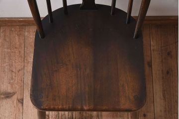 ヴィンテージ家具　イギリスビンテージ　ERCOL社(アーコール)シスルバックチェア(椅子、ダイニングチェア)
