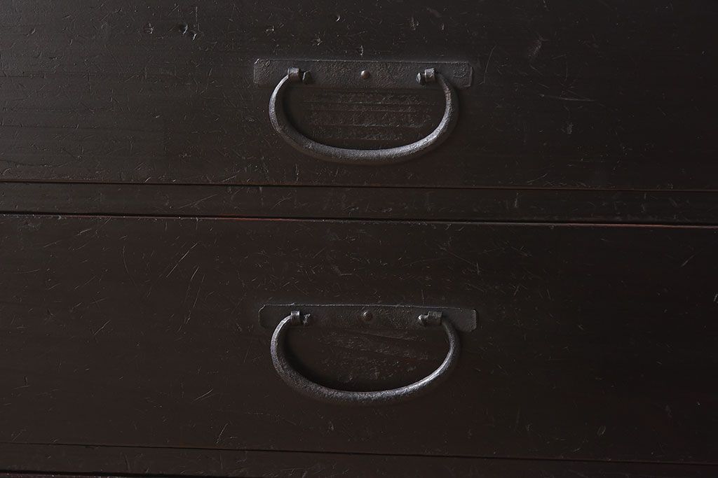 アンティーク雑貨　和製アンティーク　古い質感が味わい深い小箪笥(小物入れ)