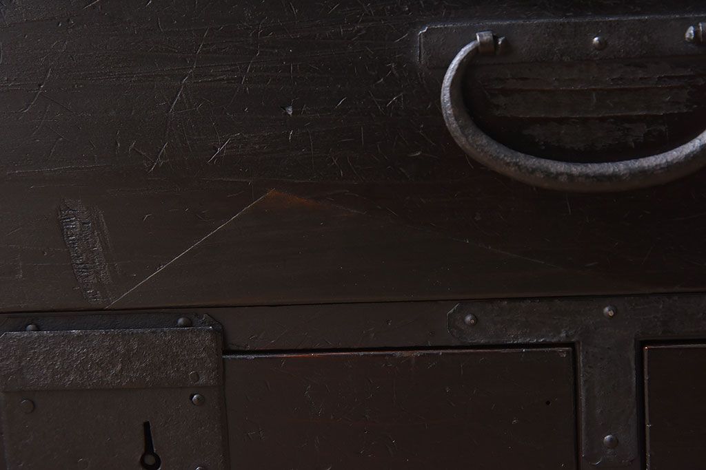 アンティーク雑貨　和製アンティーク　古い質感が味わい深い小箪笥(小物入れ)