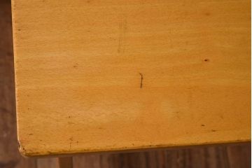 ヴィンテージ家具　イギリスビンテージ　温か味のある色味が素敵な折り畳みデスク(机、在宅ワーク、在宅用作業台)