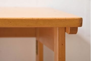 ヴィンテージ家具　イギリスビンテージ　温か味のある色味が素敵な折り畳みデスク(机、在宅ワーク、在宅用作業台)