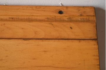 ヴィンテージ家具　イギリスビンテージ　温か味のある色味が素敵な折り畳みデスク(机、在宅ワーク、在宅用作業台)(1)