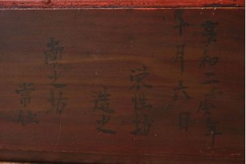 アンティーク雑貨　古民具・骨董　江戸時代　櫓台型香時計(香盤時計、時香盤、置物)