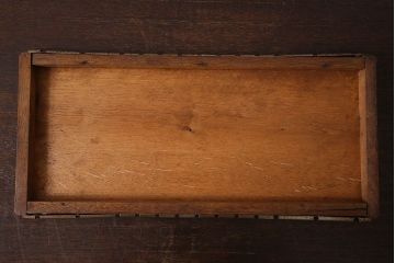 アンティーク雑貨　アンティーク　昭和レトロ　シンプルな本立て(2)