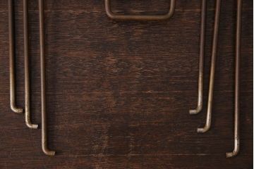 アンティーク雑貨　アンティーク　昭和レトロ　シンプルな本立て(2)