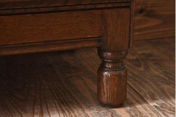 アンティーク家具　イギリスアンティーク　上品なデザインのスタッキングキャビネット(ブックケース、本箱、収納棚)