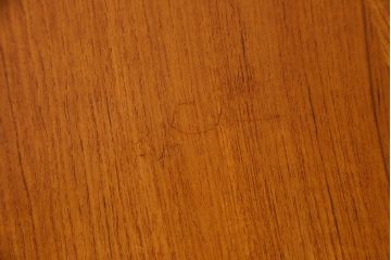 北欧家具　チーク材　明るい色味が素敵なエクステンションテーブル(ダイニングテーブル)