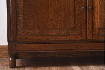 アンティーク家具　イギリスアンティーク　Minty Oxford社製　上品なデザインのスタッキングキャビネット(ブックケース、本箱、収納棚)(1)