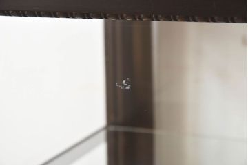 アンティーク家具　大正ロマン　上手物　高級感漂うガラスケース(ショーケース、飾り棚、陳列棚、ディスプレイラック)