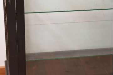 アンティーク家具　大正ロマン　上手物　高級感漂うガラスケース(ショーケース、飾り棚、陳列棚、ディスプレイラック)